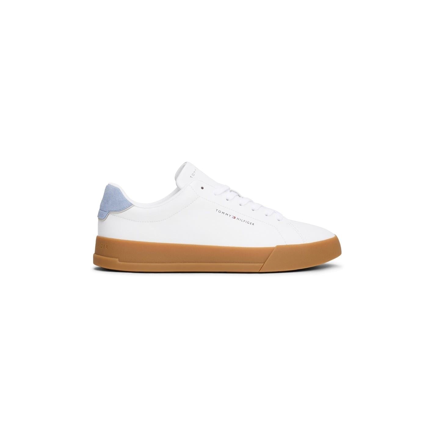Tommy Hilfiger Leather Low Top Trainers