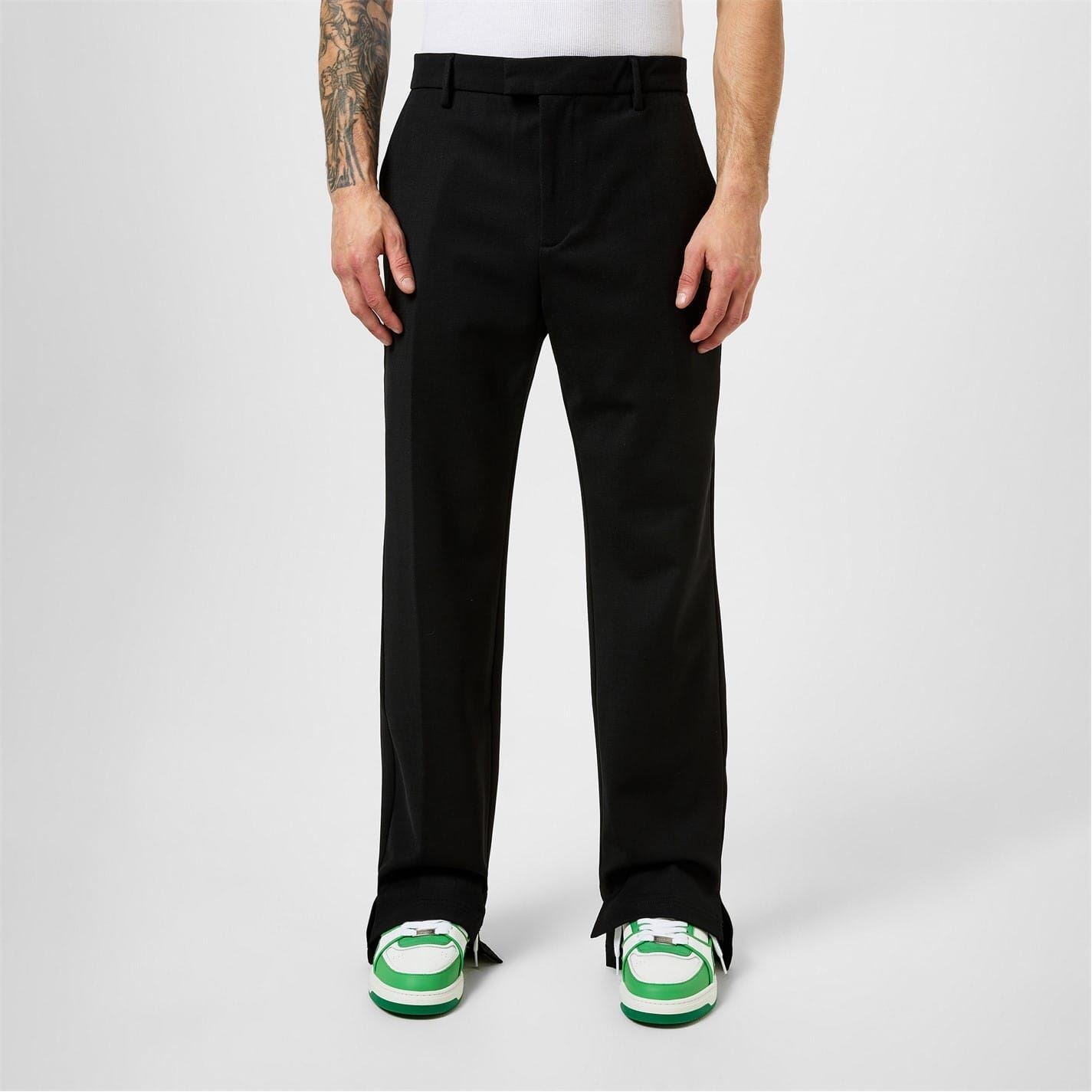 Represent Stepped Hem Regular Fit Trousers