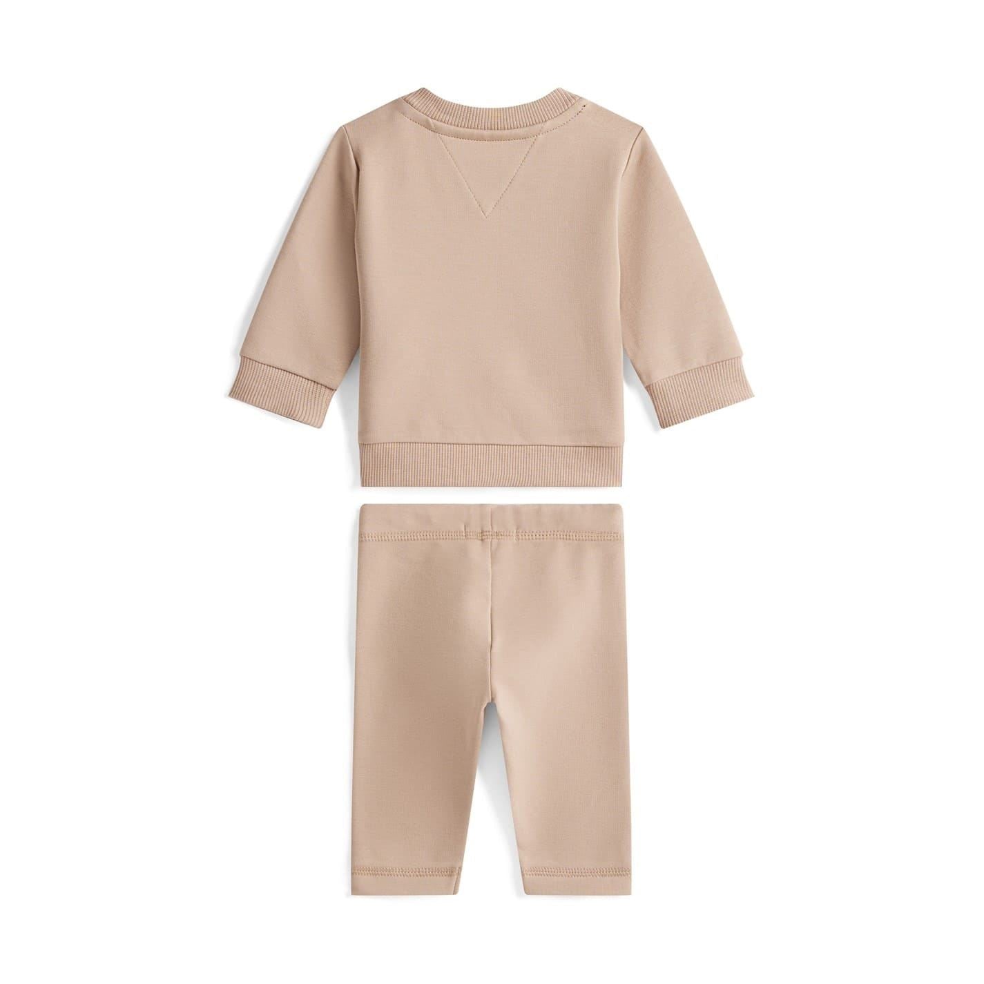 Tommy Hilfiger Crew Neck Long Sleeve Sweatshirt Casual Coord Set