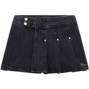 Guess Denim Skort with Snap Button