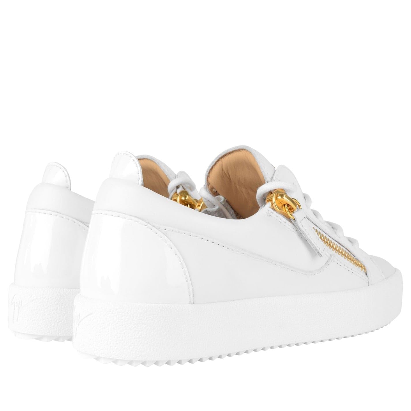 Giuseppe Zanotti May Leather Low Top Trainers