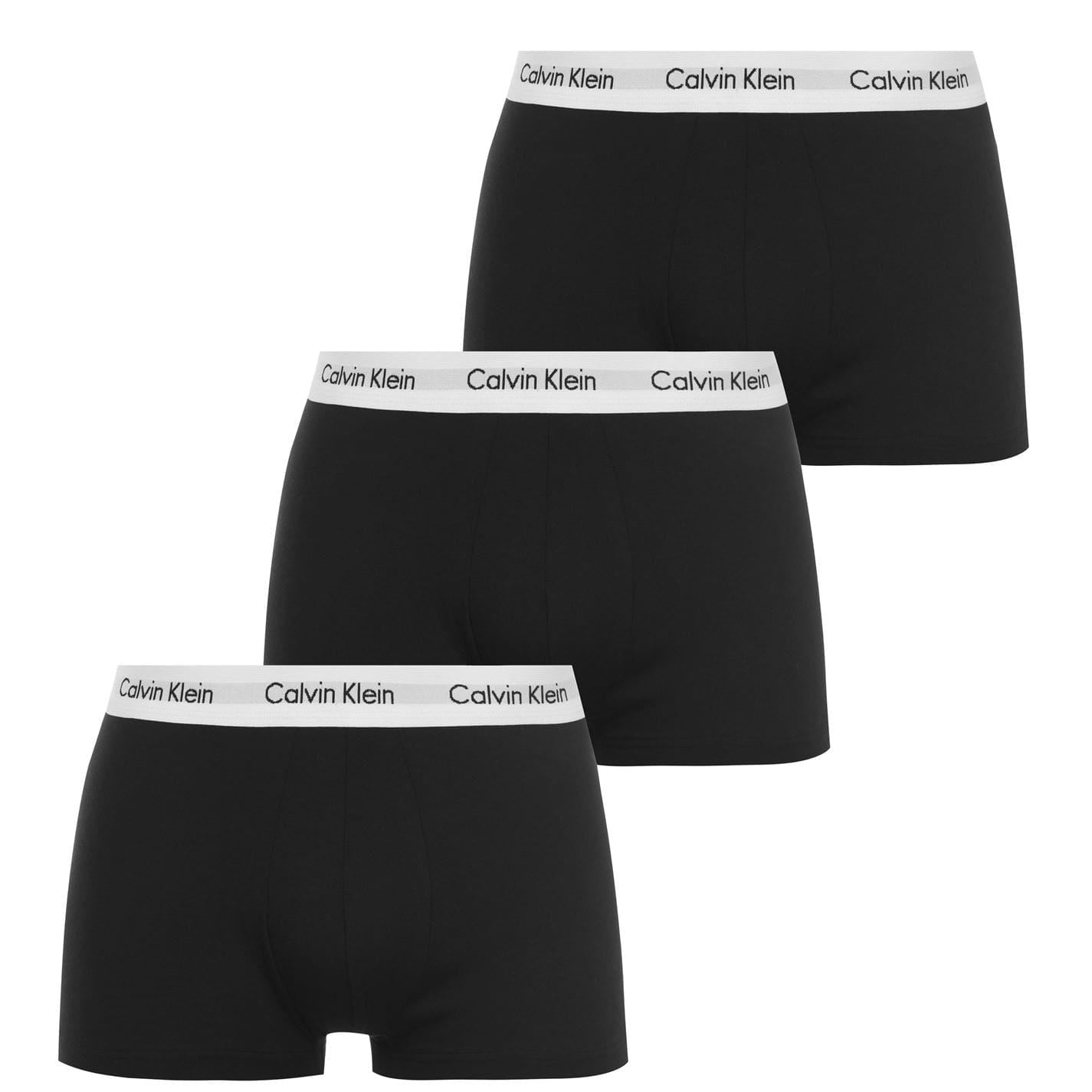 Calvin Klein Mens 3 Pack Boxer Shorts