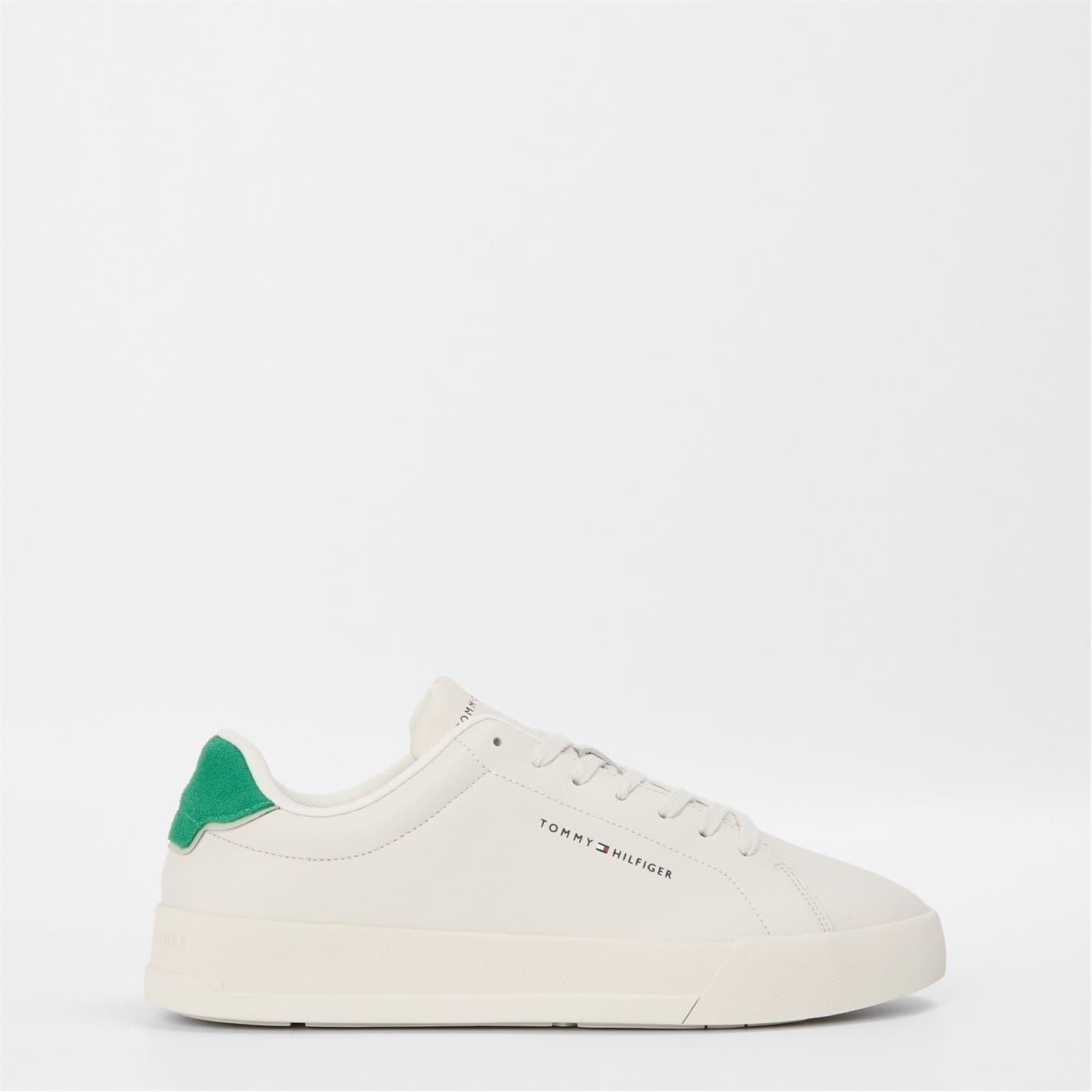 Tommy Hilfiger Leather Low Top Trainers