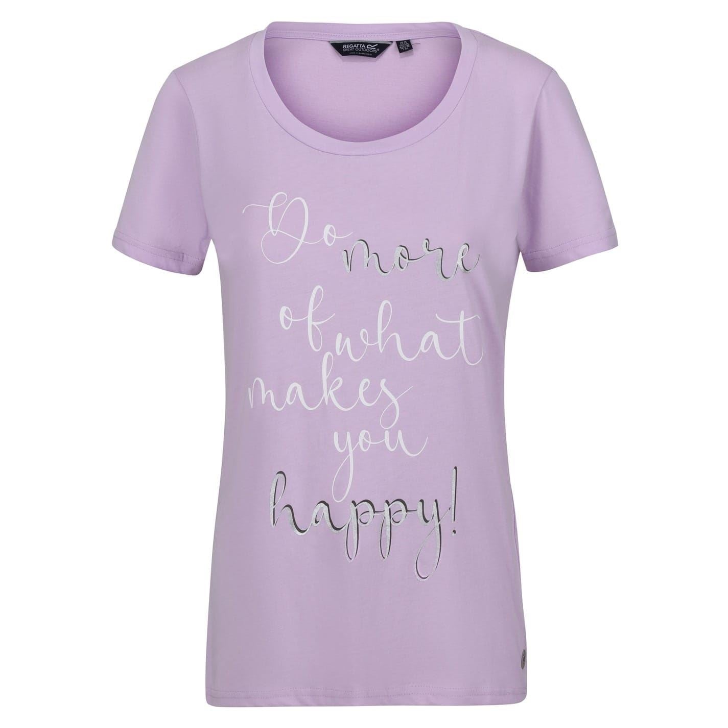 Regatta Scoop Neck Lettering Regular Fit T-Shirt