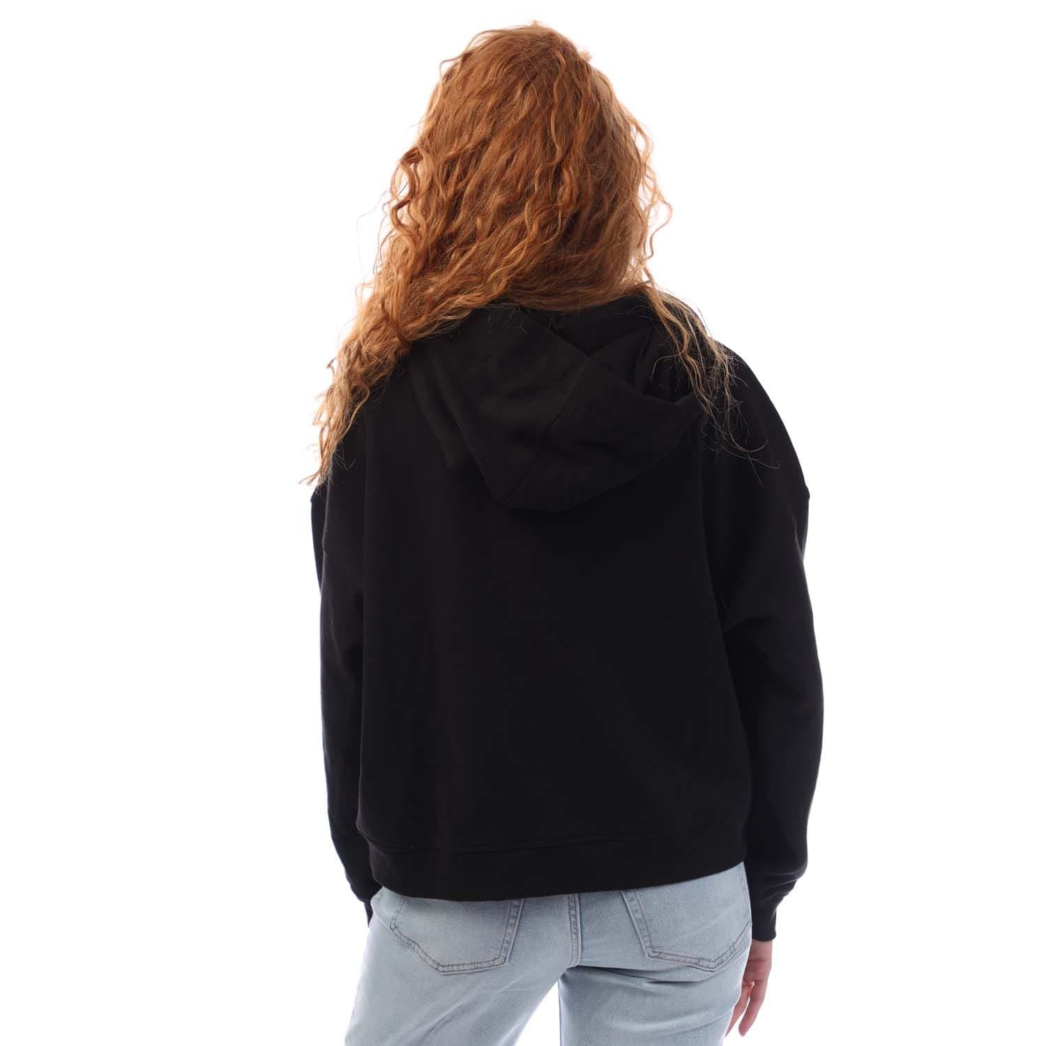 DKNY Sequin Logo Hoody