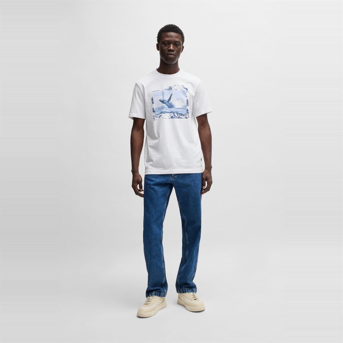 Boss Crew Neck Short Sleeve Regular Fit T-Shirt