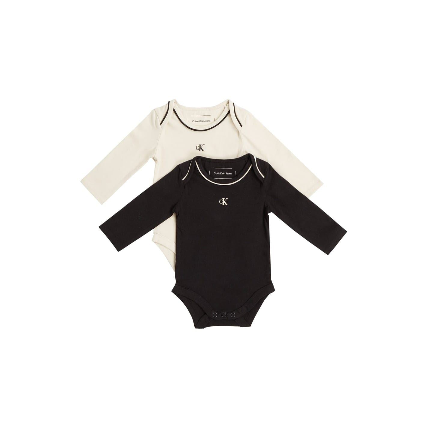 Calvin Klein Jeans Long Sleeve Crew Neck Bodysuit