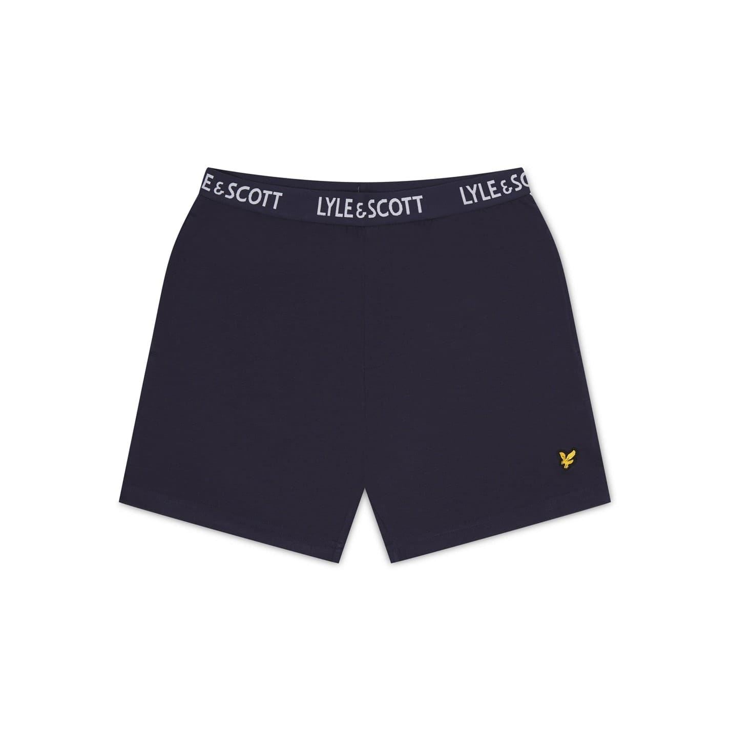 Lyle And Scott Crew Neck T-Shirt and Short Set