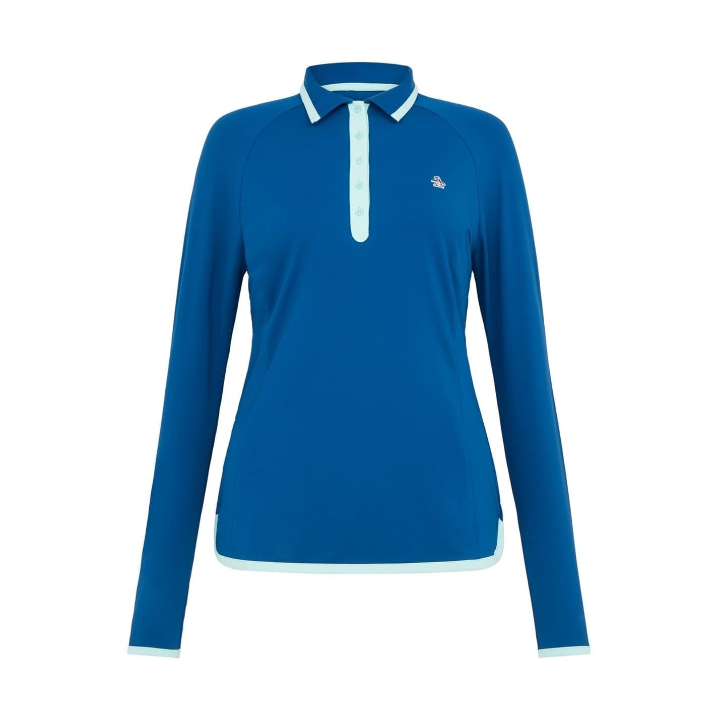 Original Penguin Golf Regular Fit Long Sleeve Polo Shirt