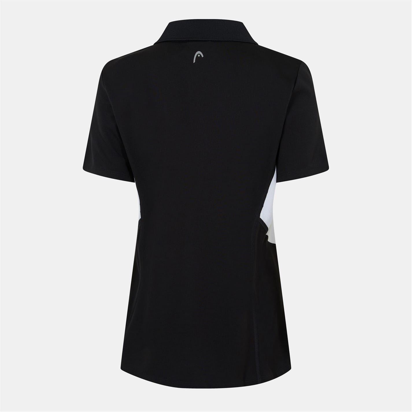 Head Collared Neck Short Sleeve Polo Shirt