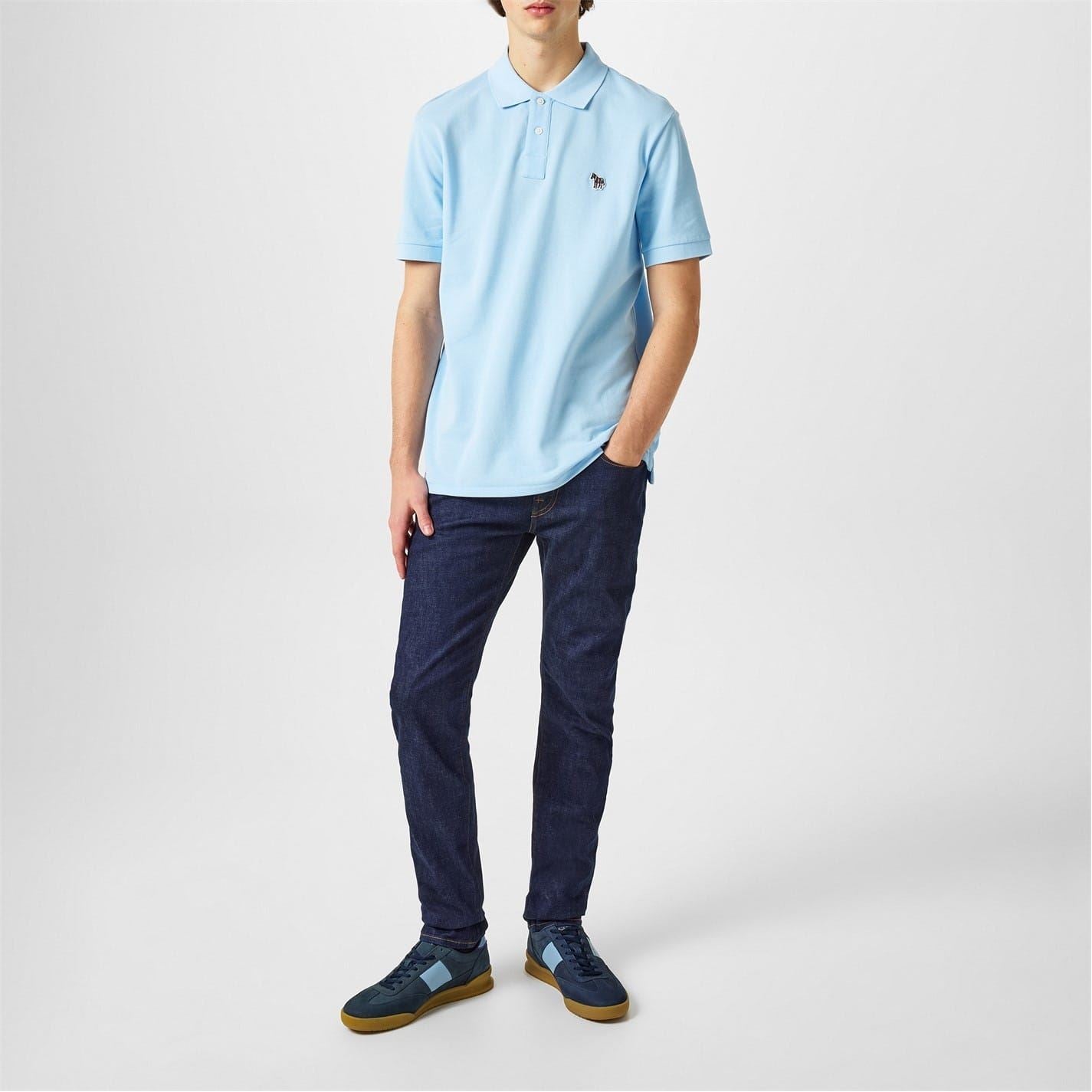 PS Paul Smith Regular Fit Zebra Polo Shirt