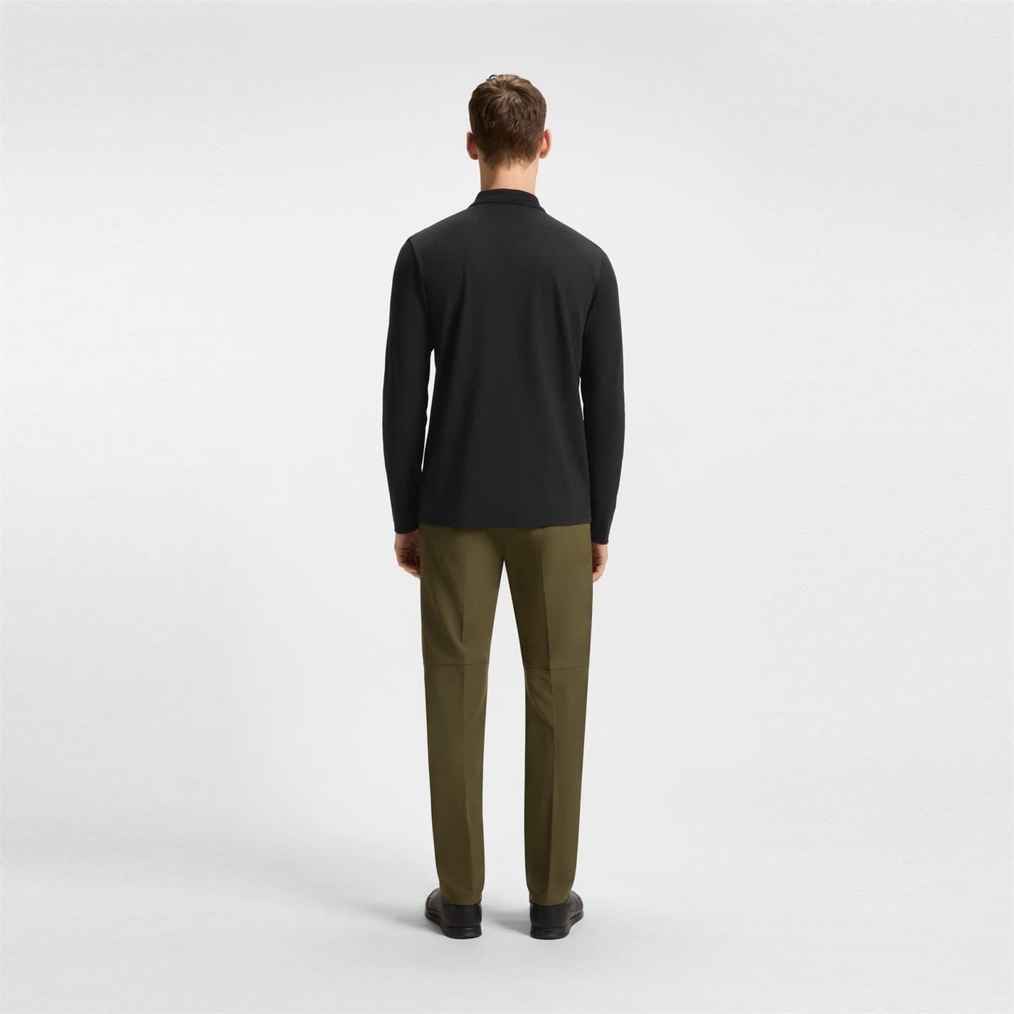 Boss Hbg Plisy Long Sleeve Polo