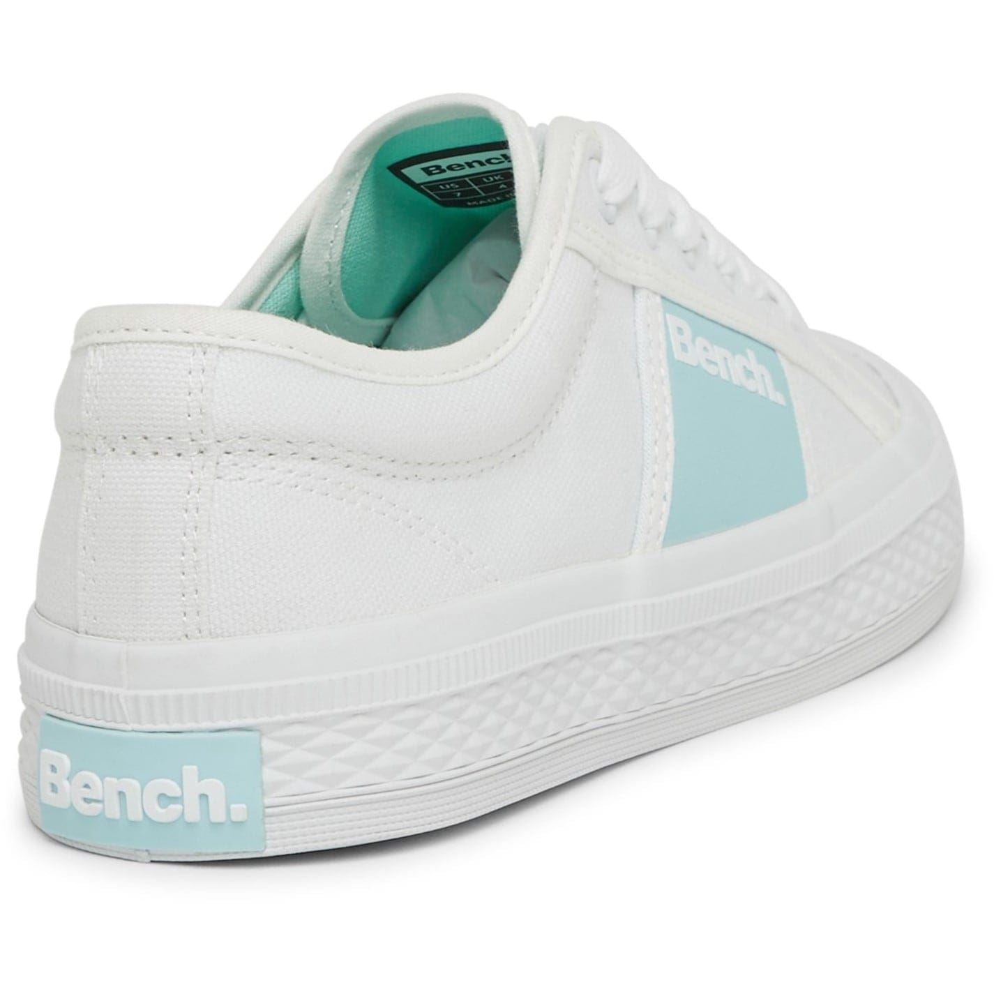 Bench Vicky Canvas Low Top Sneakers with Lettering