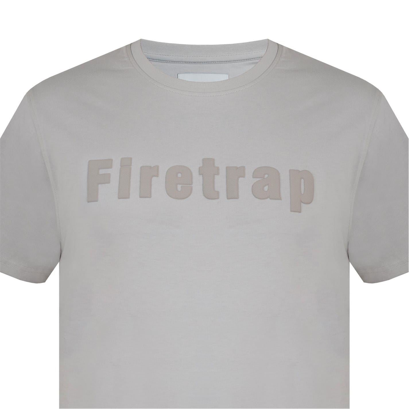 Firetrap Mens Large Logo T-Shirt