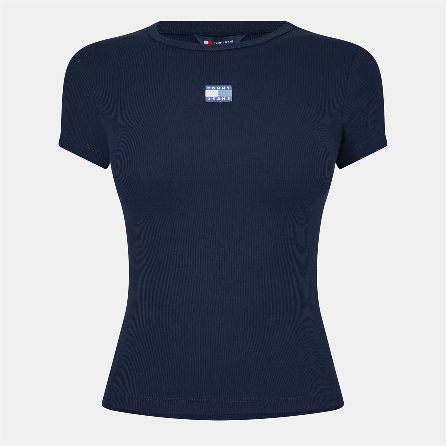 Tommy Jeans Tj Badge Rib Regular Fit T-Shirt