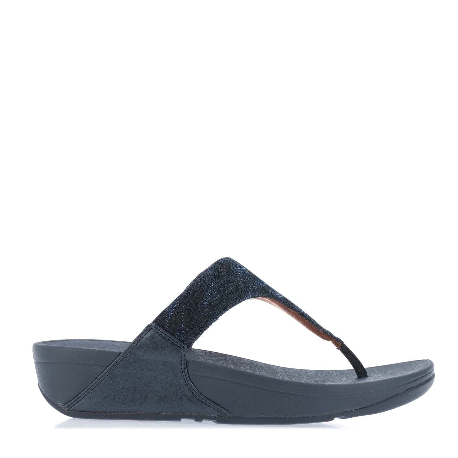 Fit Flop Lulu Glitz Toe-Post Sandals