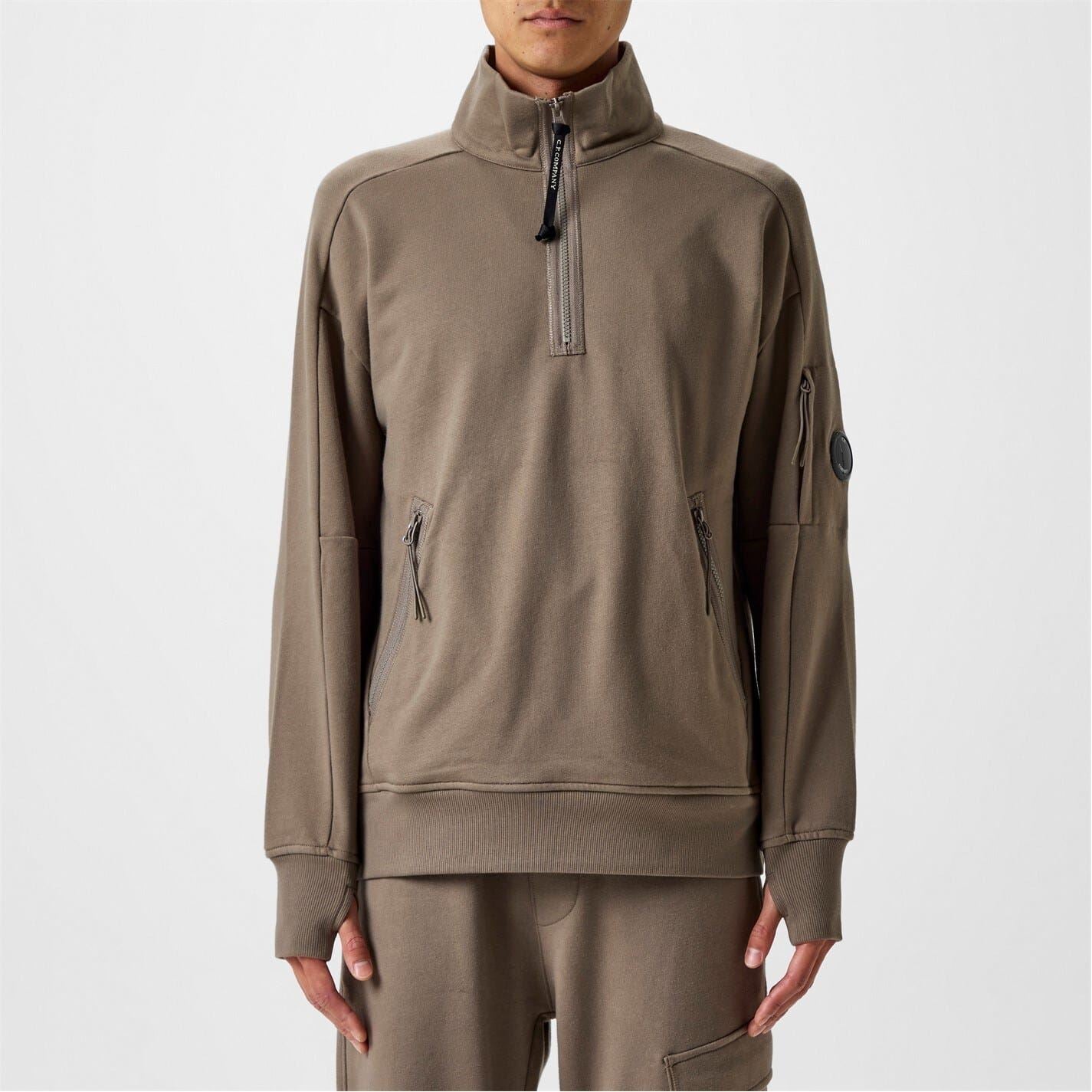 C.P. Company Quarter Zip With Lens