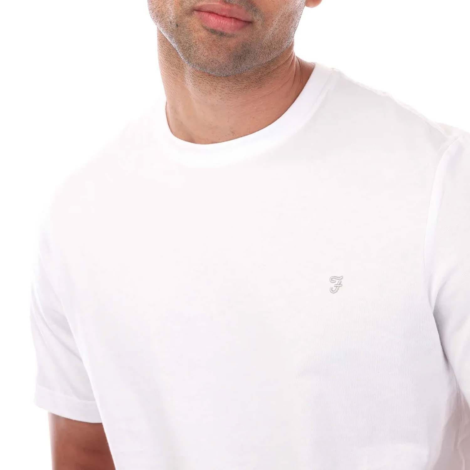 Farah Mens Eddie Crew T-Shirt