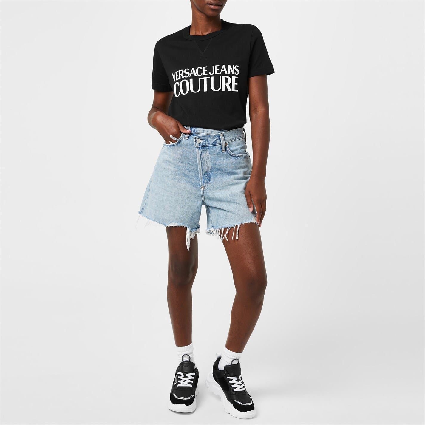 Versace Jeans Couture Contrast Logo T-Shirt