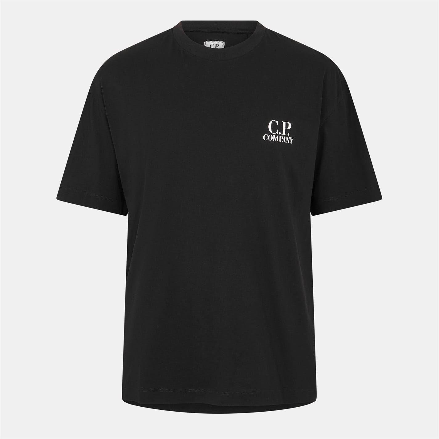 C.P. Company Double Logo Tee
