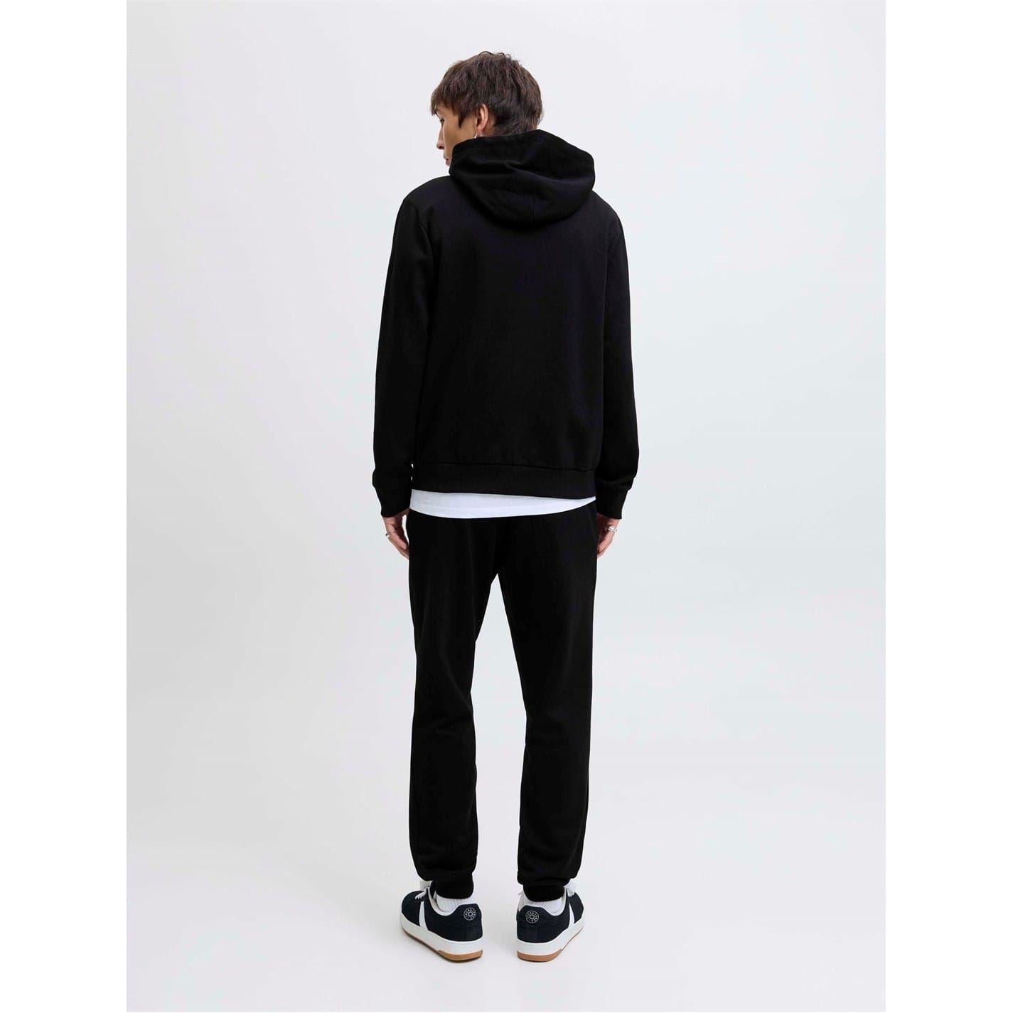 Jack and Jones Regular Fit Wordmark Hoodie Jogger Full Track Suits