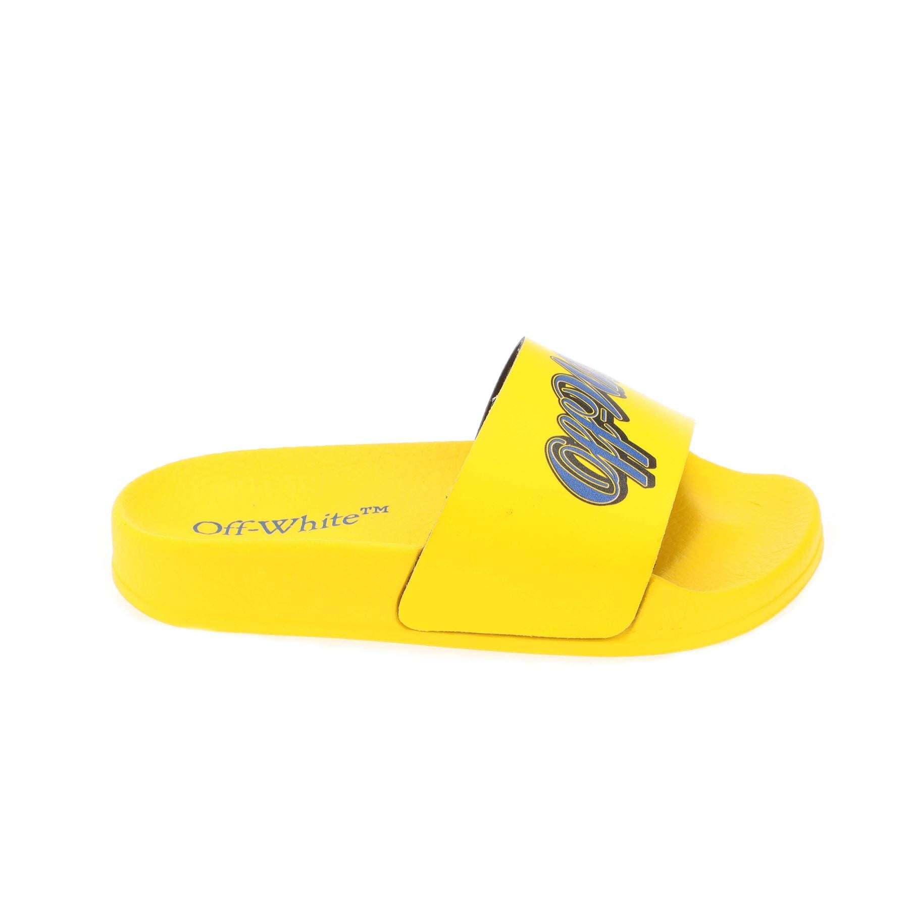 Off White Juniors Pool Sliders