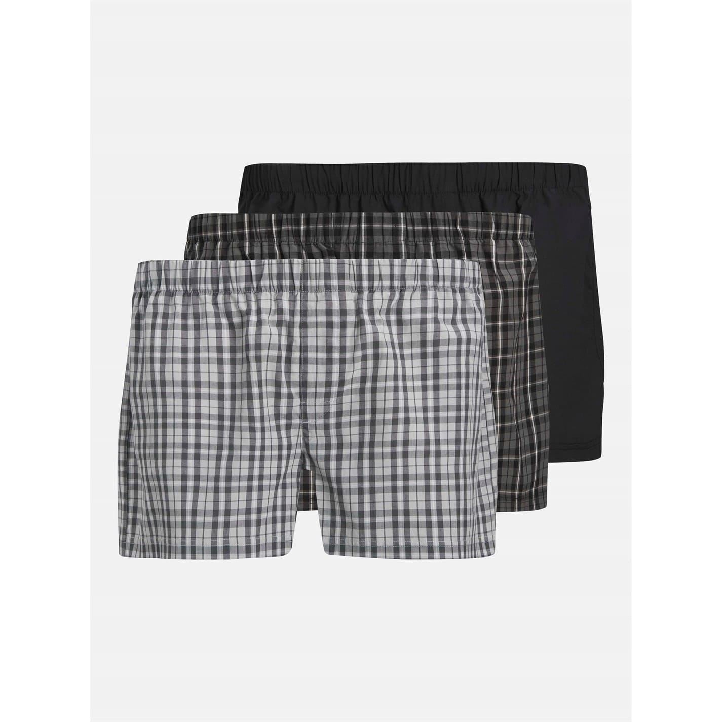 Jack and Jones Mens Pack Milano Woven Boxers