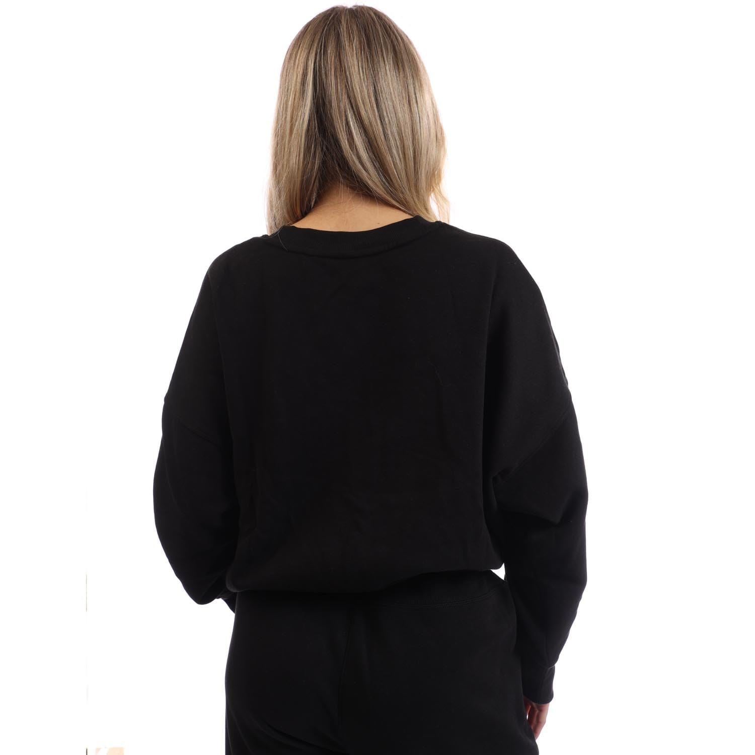 DKNY Foil Logo Crew Neck Sweat