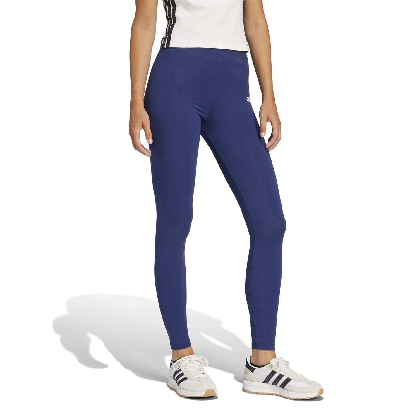 adidas Womens Essentials 3 Stripe Leggings