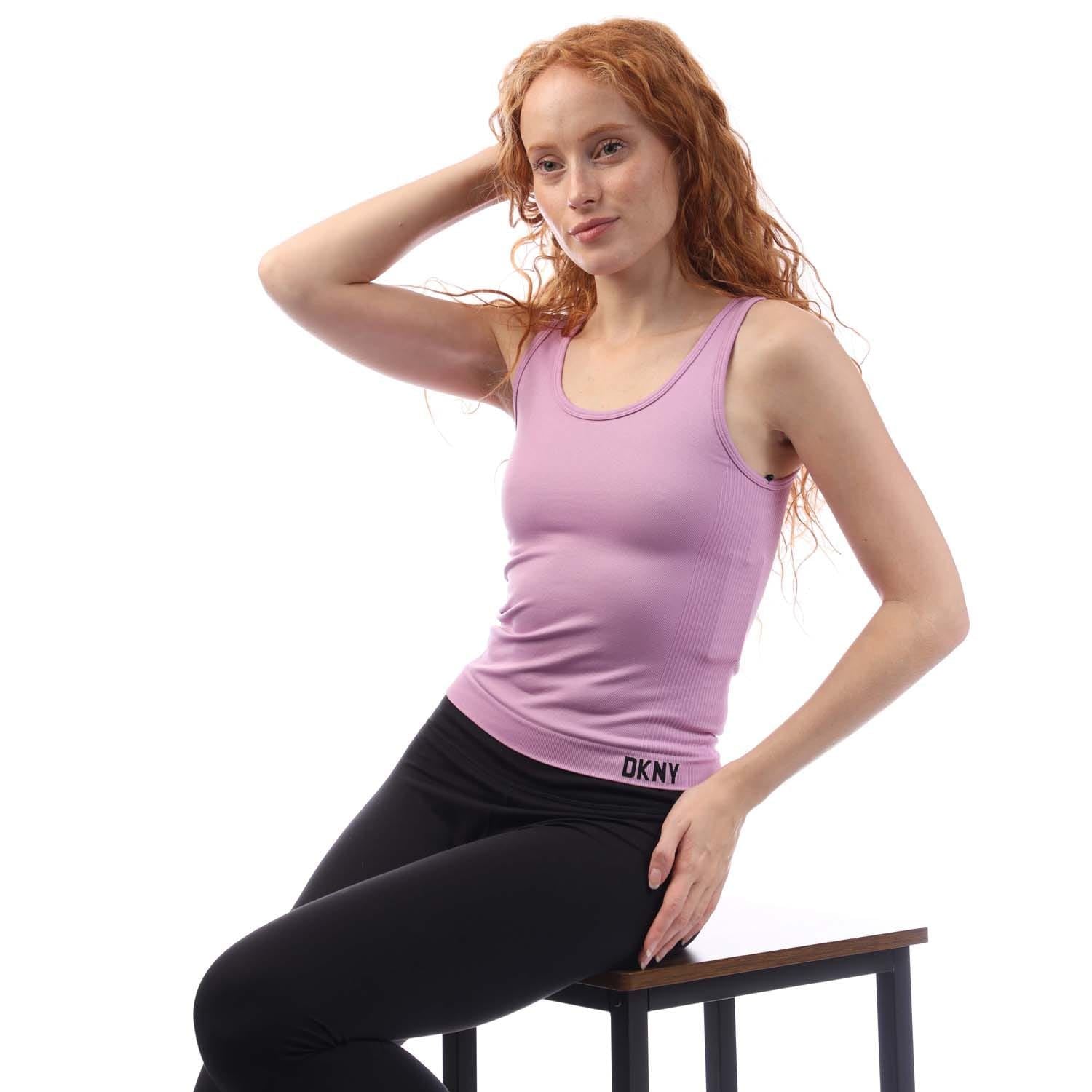 DKNY Twill Seamless Scoop Vest