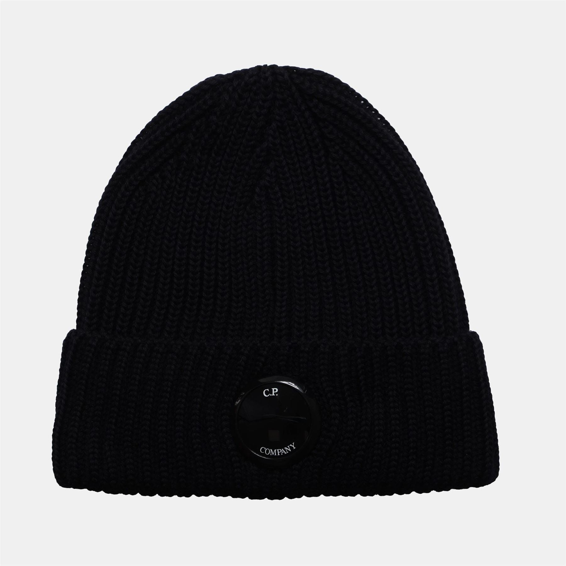 C.P. Company Extrafine Merino Wool Lens Beanie