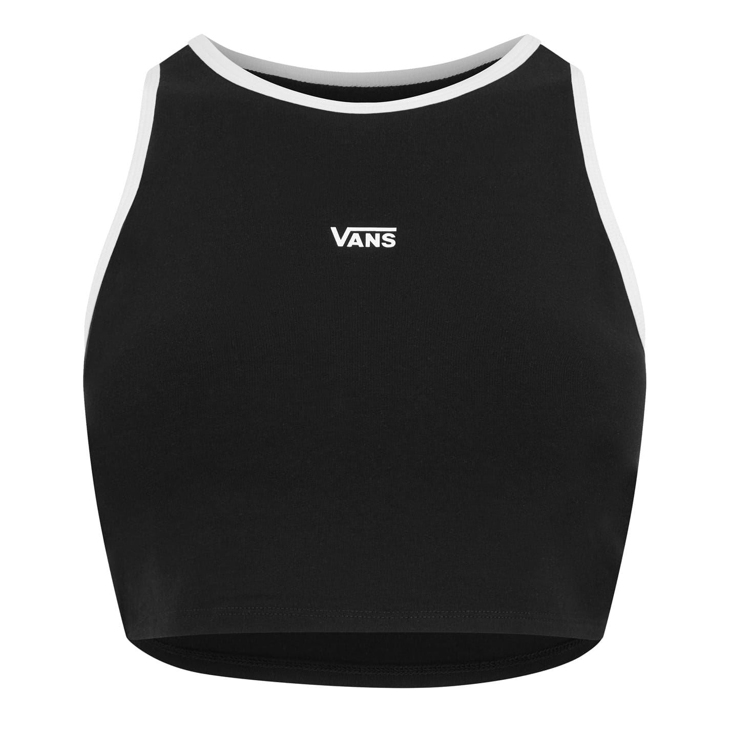 Vans Cropped Crew Neck Regular Fit Tank