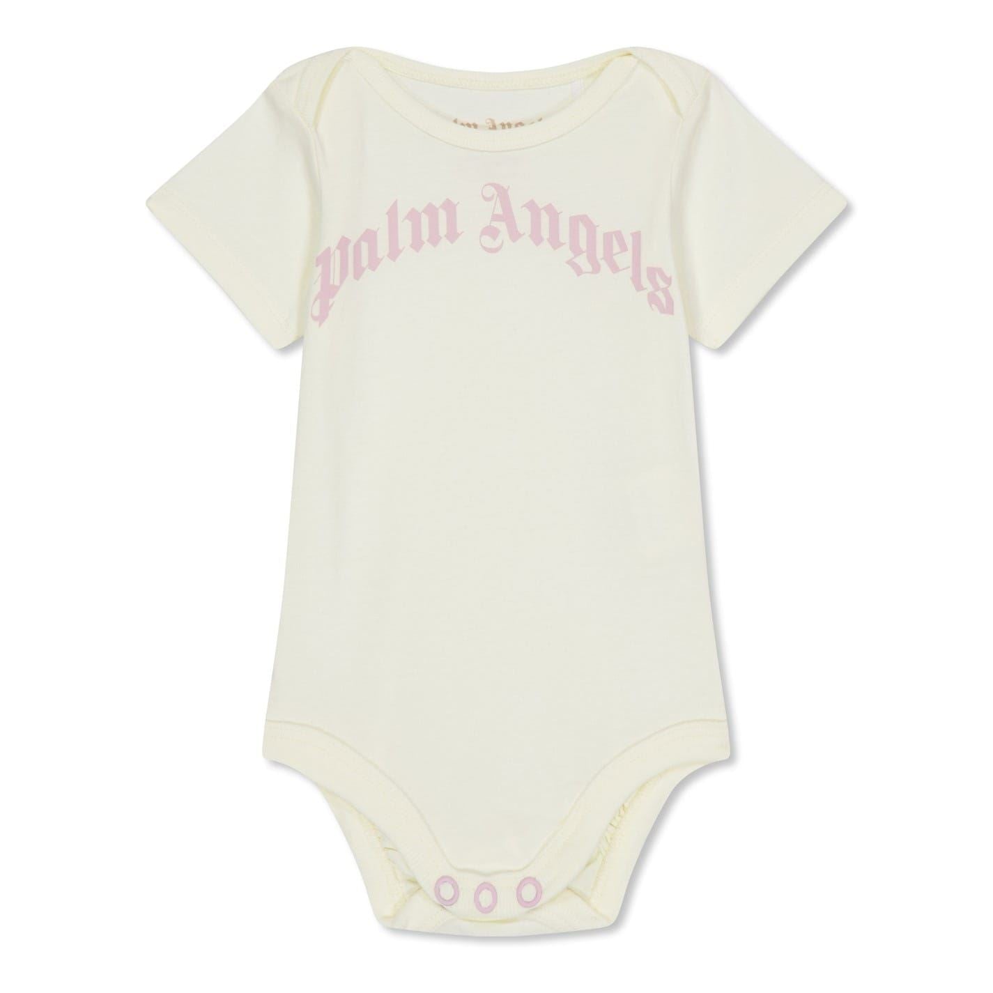 Palm Angels Short Sleeve Regular Fit Bodysuit