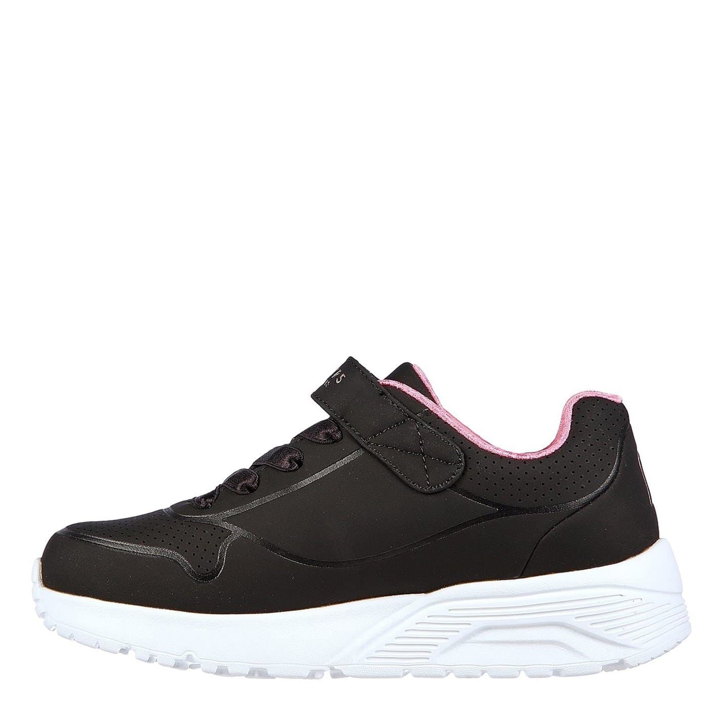 Skechers Uno Lite Round Toe Low Top Sneakers