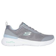 Skechers Engineered Mesh Lace Up Low Top Trainers