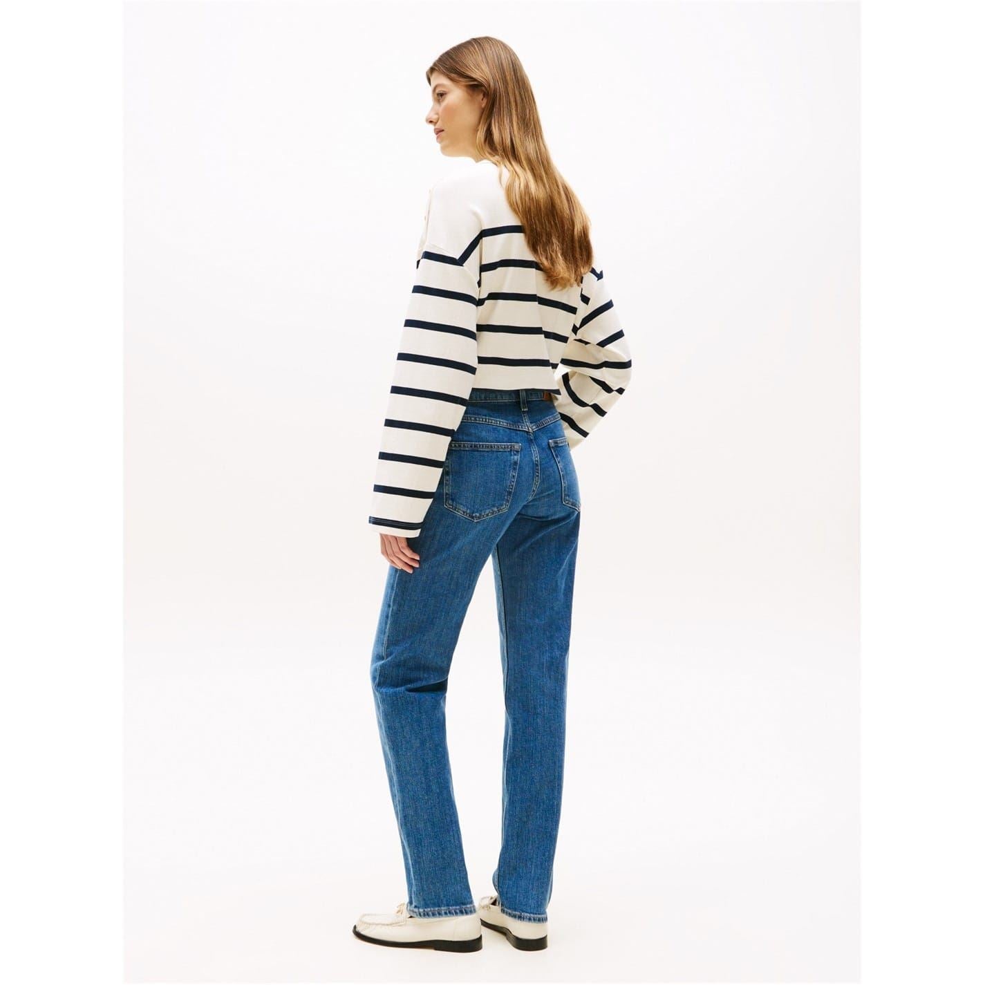 Tommy Hilfiger Five Pocket Straight Leg Jeans