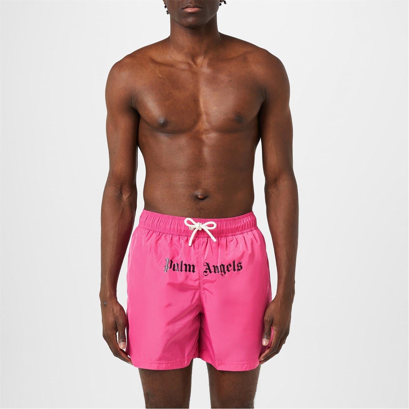 Palm Angels Logo Swim Shorts