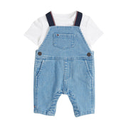 Tommy Hilfiger Sleeveless Solid Dungaree