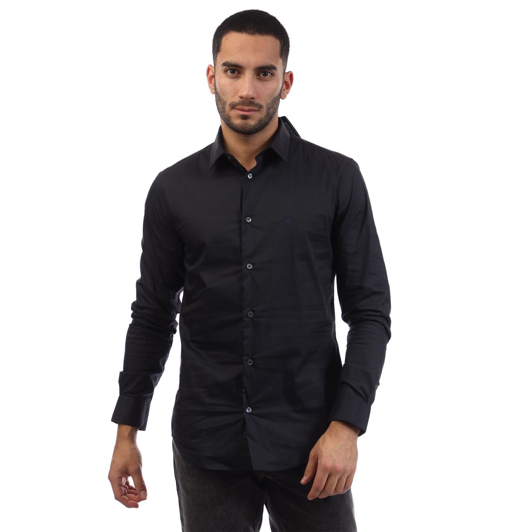 Emporio Armani Stretch Nylon-Blend Shirt