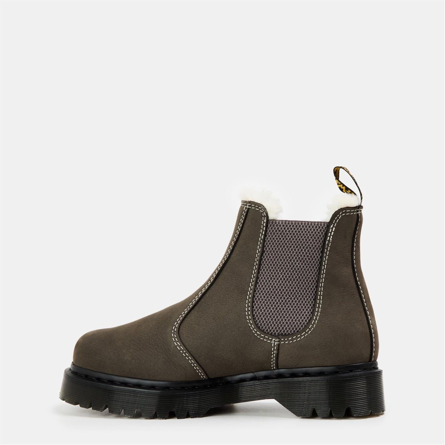 Dr Martens 2976 Leonore Fur Lined Chelsea Boot