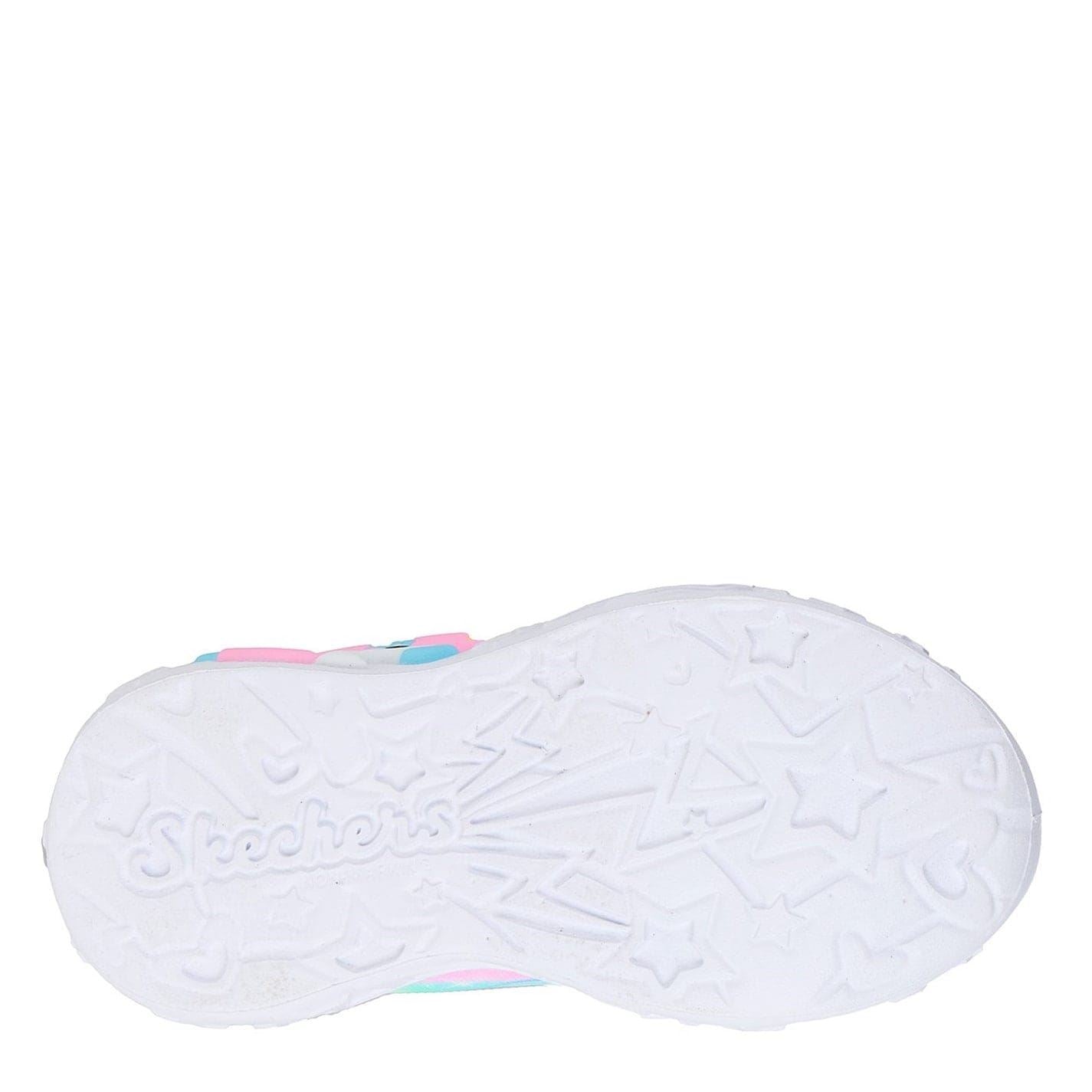 Skechers Unicorn Light Up Graphic Print Trainers