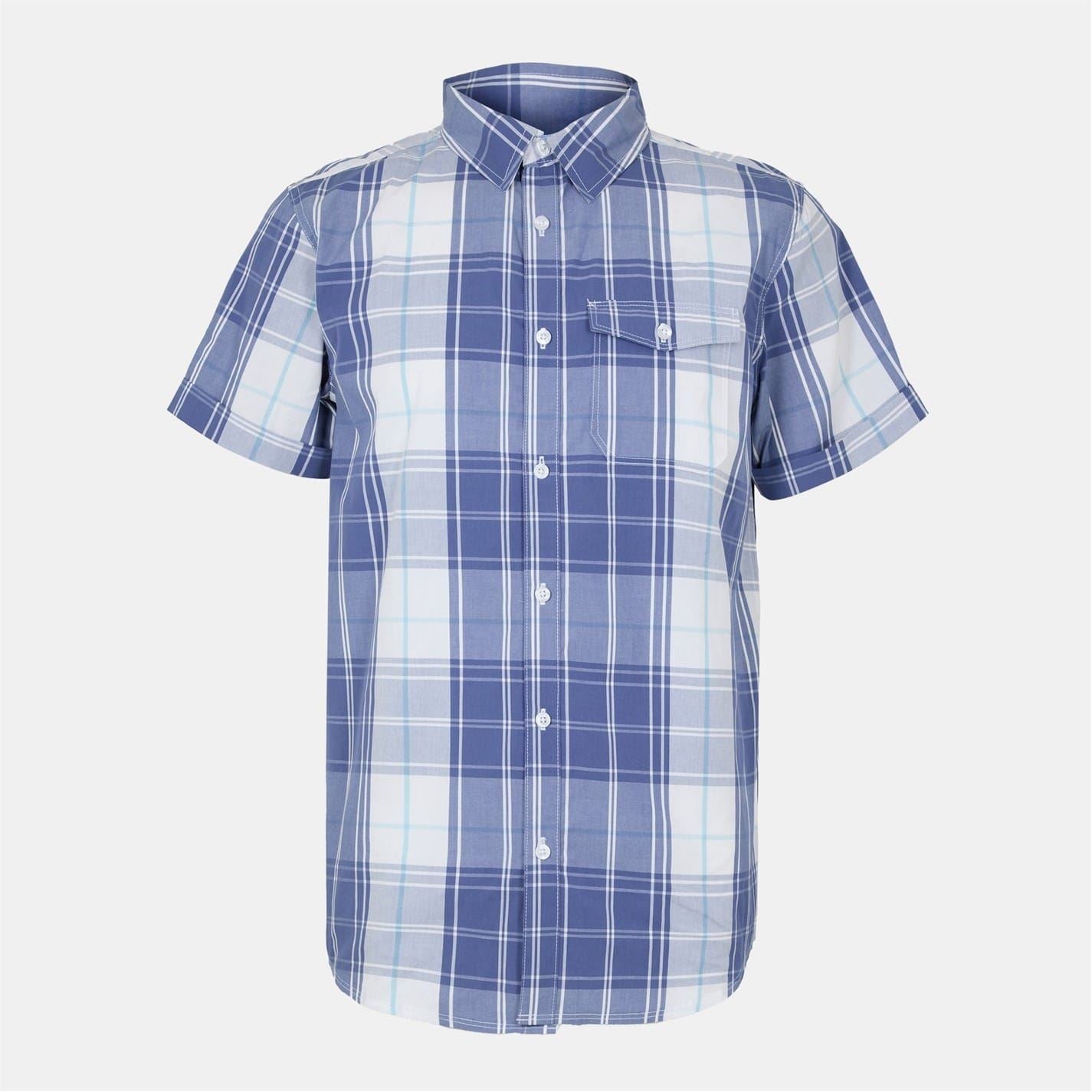 Bench Collared Neck Short Sleeve Regular Fit Shirt