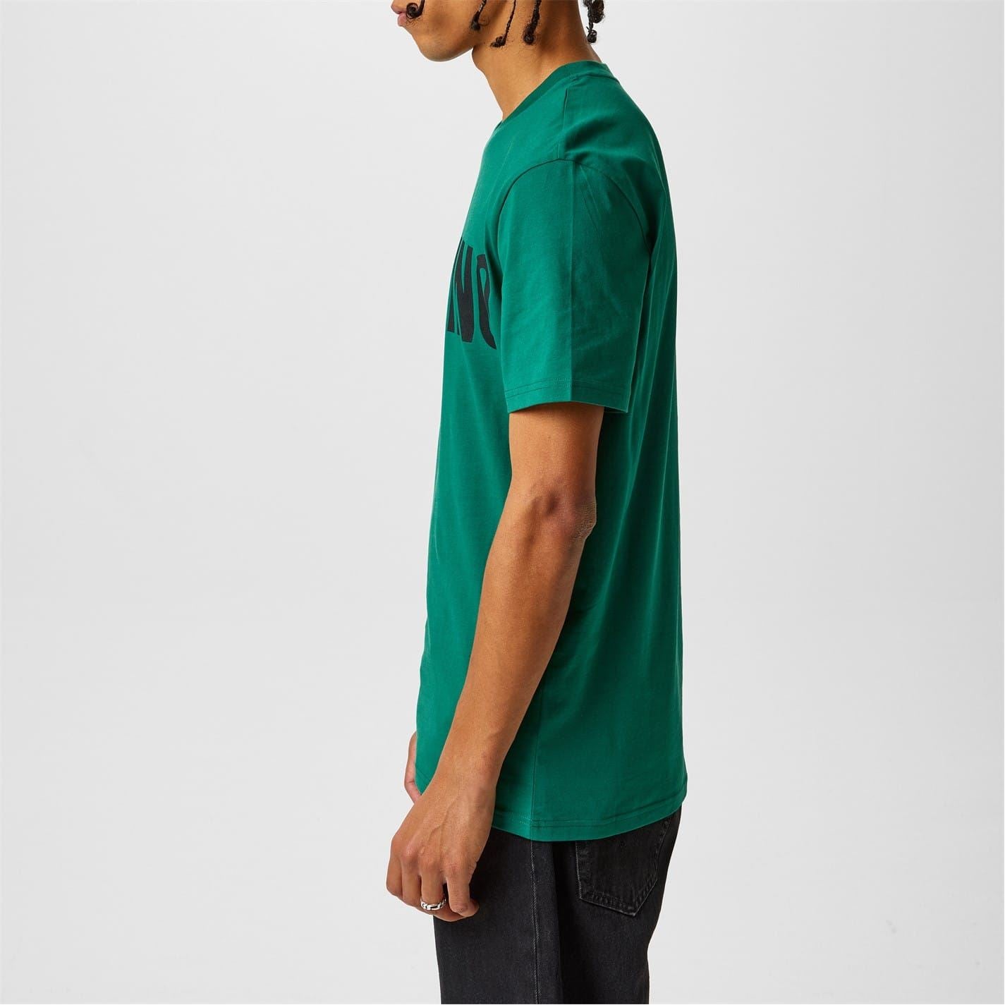 Moschino Regular Fit Contrast Logo T-Shirt