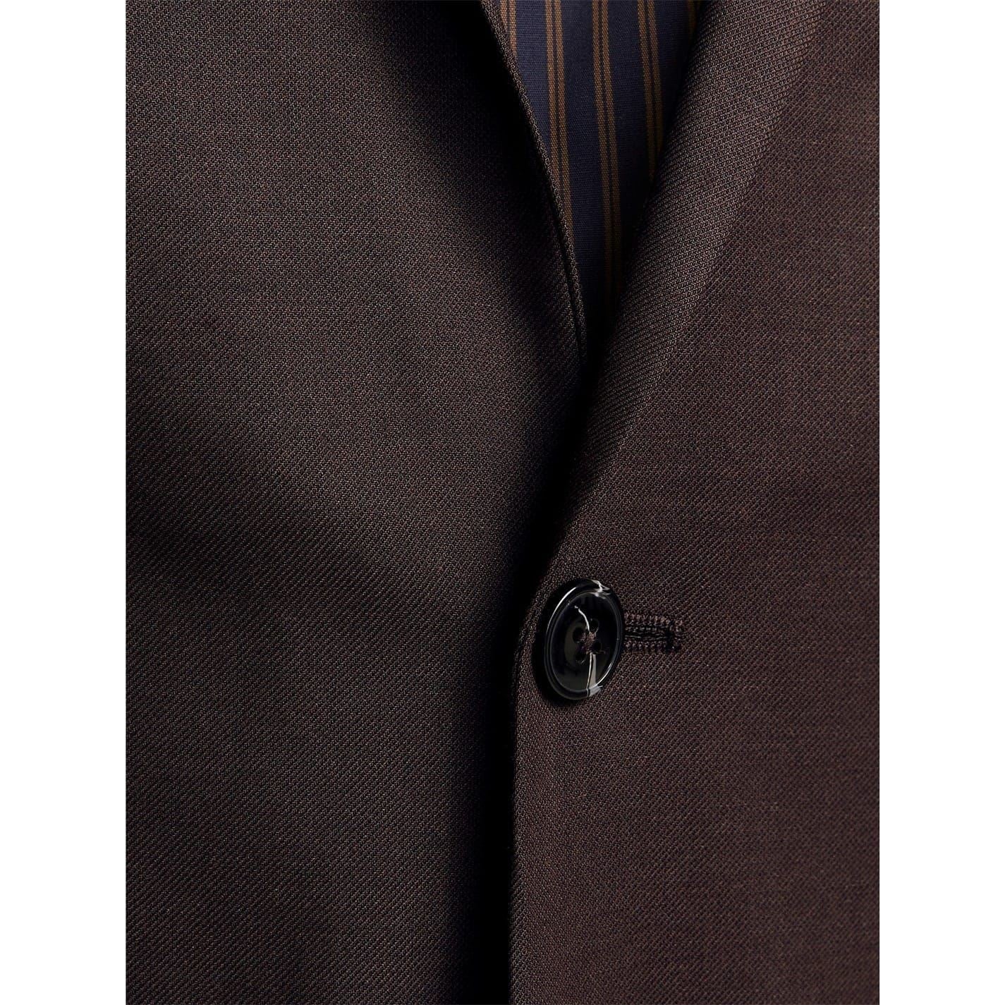 Jack and Jones Solaris Solid Patterned Blazer