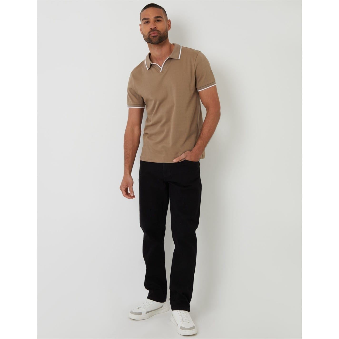 Threadbare Polo Marriage Regular Fit Short Sleeve Shirt