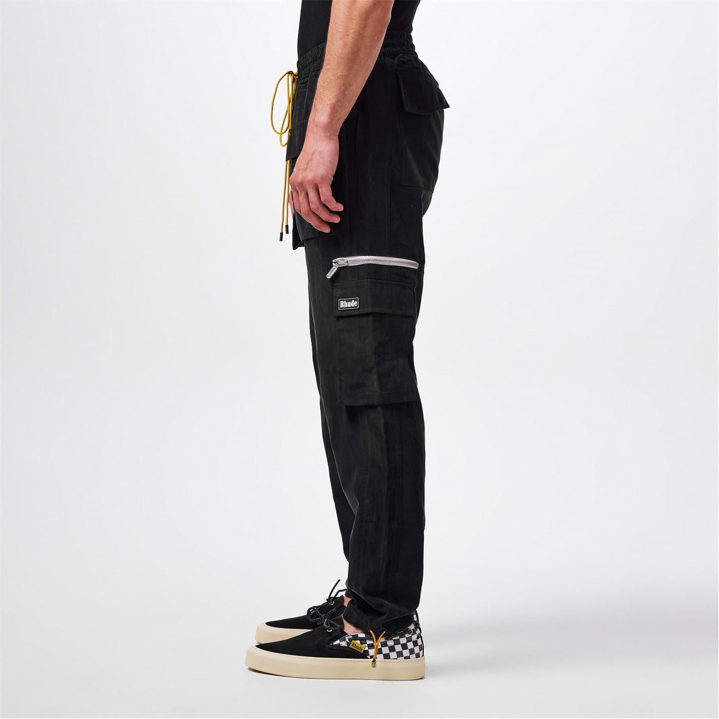 Rhude Cupro Cargo Pants