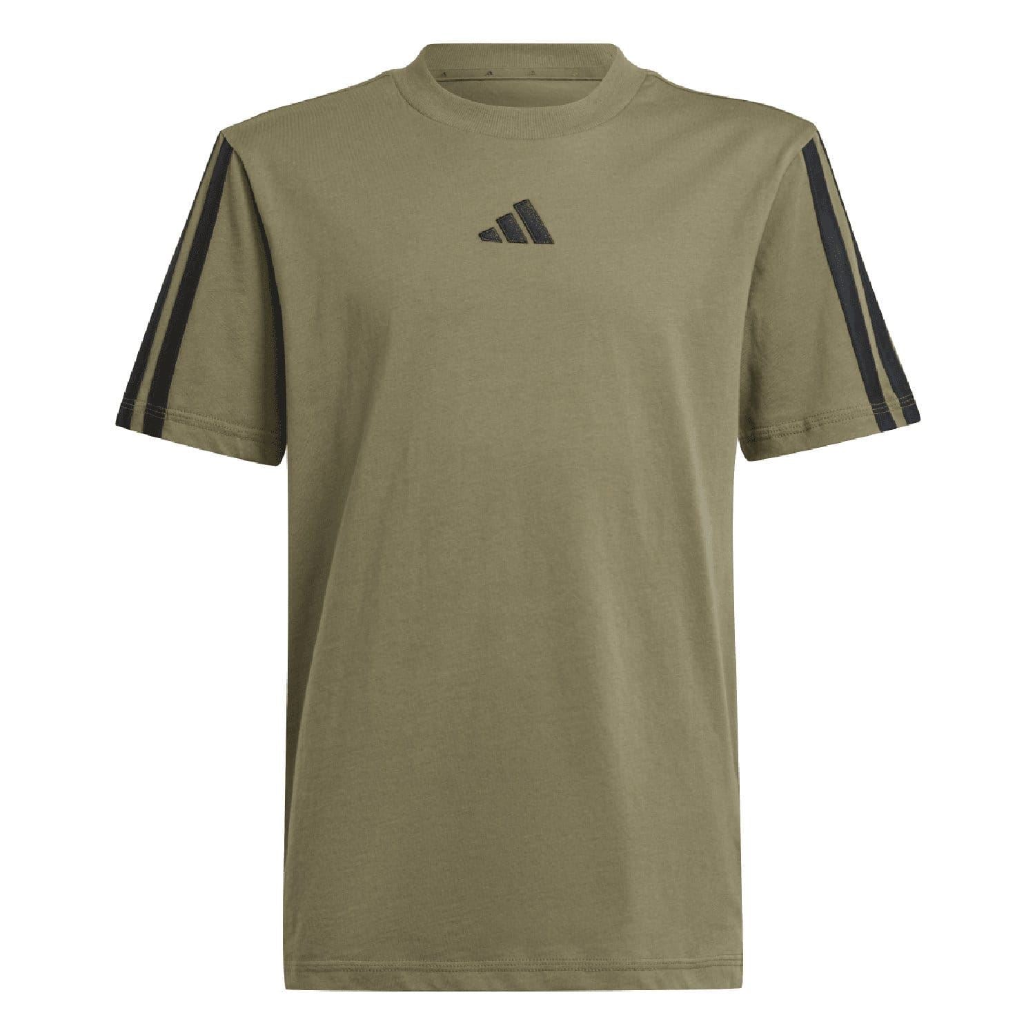 adidas Juniors 3 Stripes T-Shirt