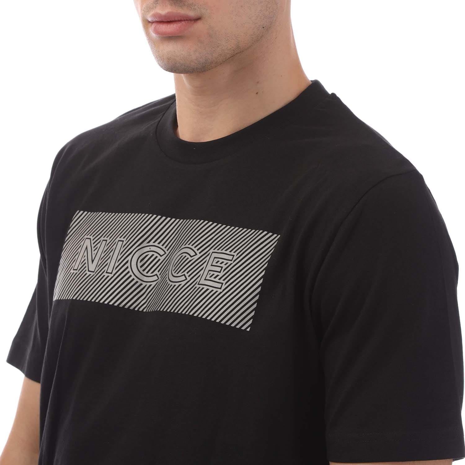 NICCE Mens Alttio Logo T-Shirt