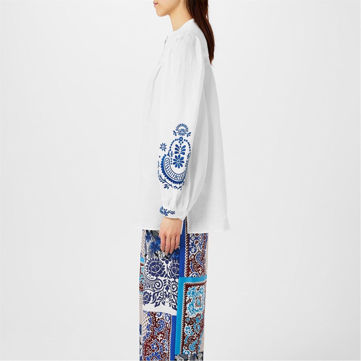 Max Mara Weekend Carnia Relaxed Fit Long Sleeve Shirt