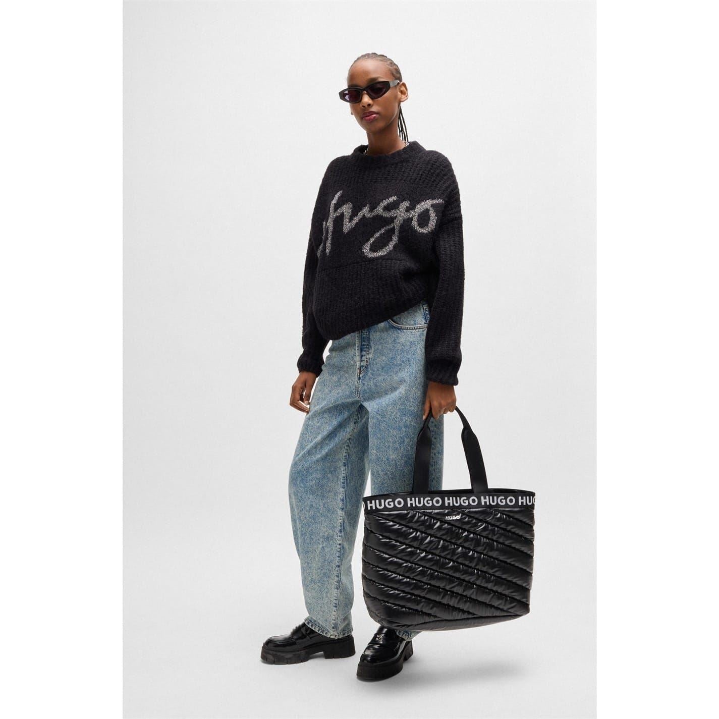 Hugo Wide Leg Slim Fit Jeans